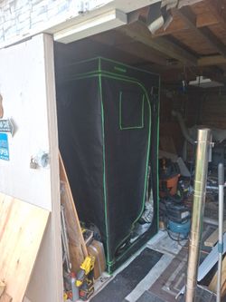 4x4x4 x4 x 6ft high grow tent