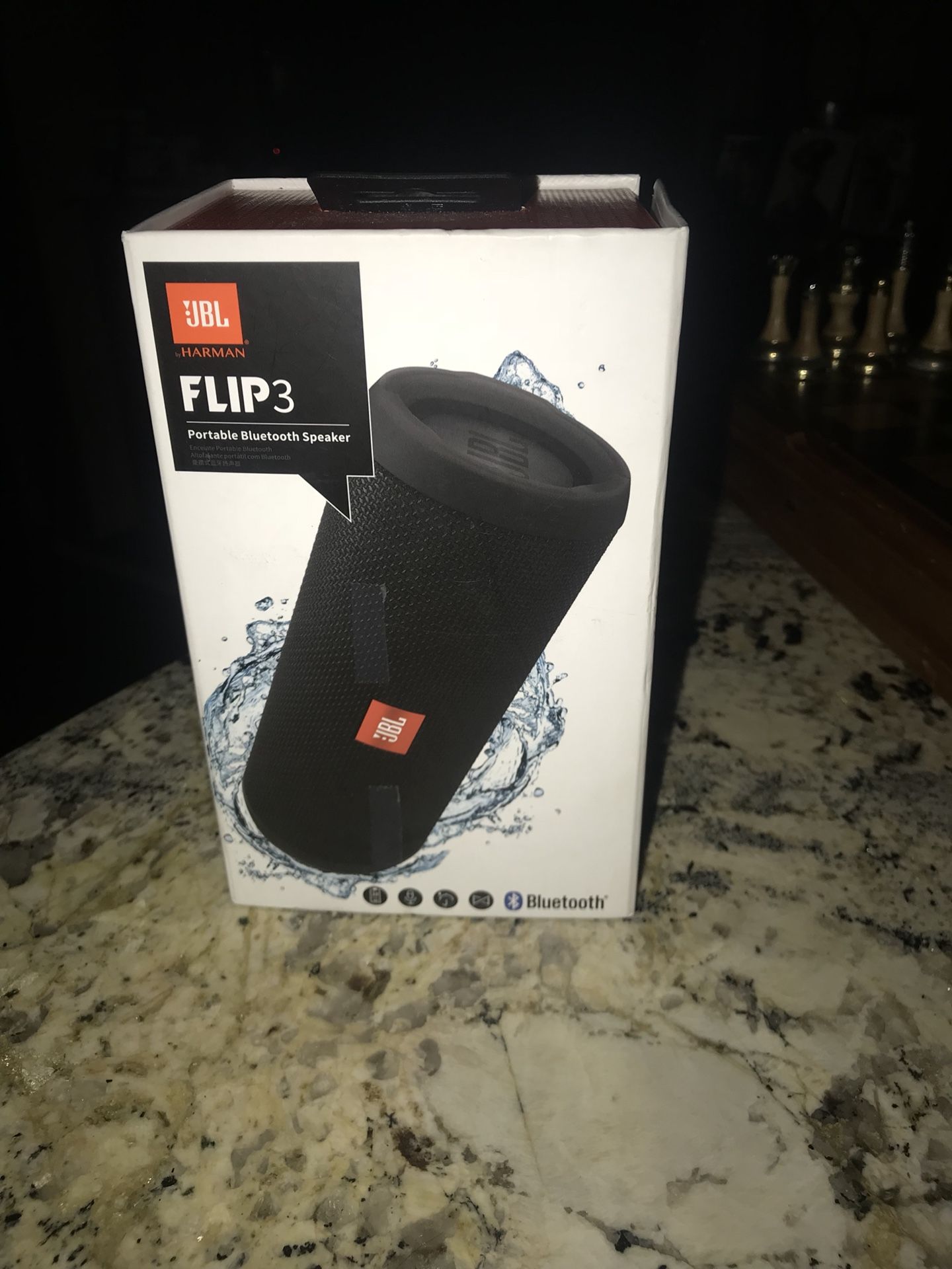 JBL flip 3 new in box portable Bluetooth speaker