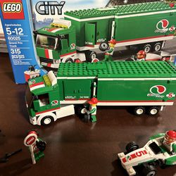 Lego City 60025 Grand Prix Truck With Race Car