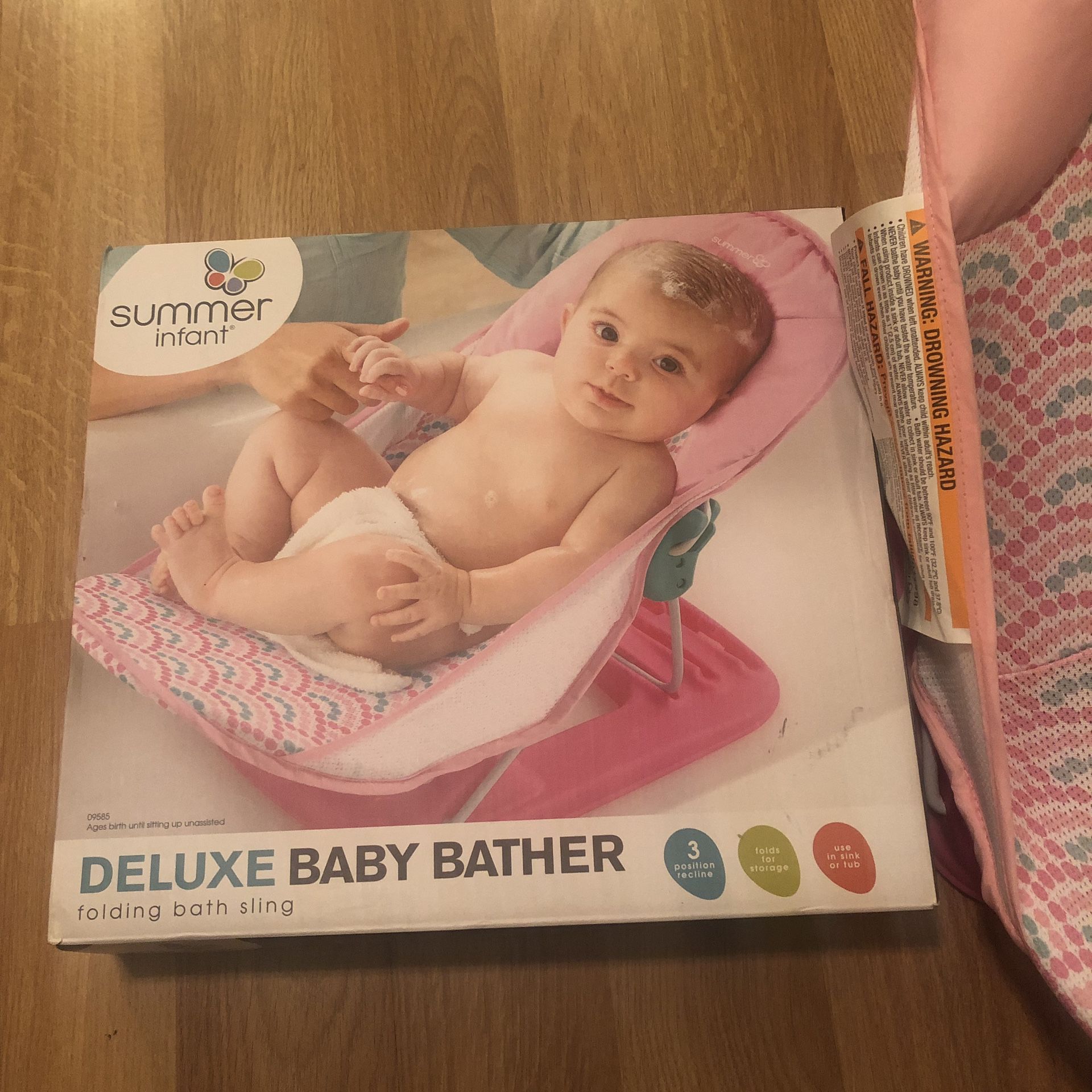 New babygirl bathtub