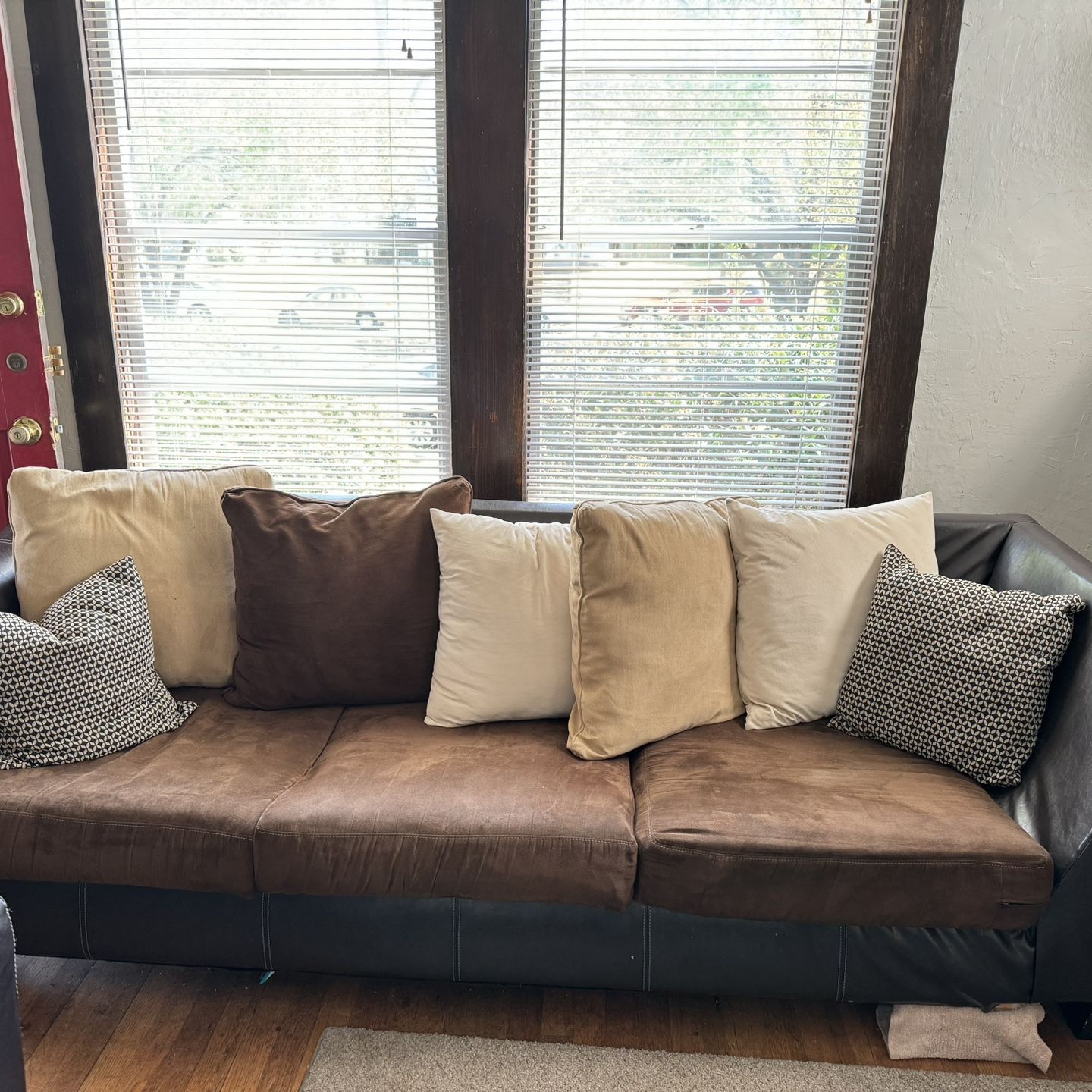 Brown Couch Set 