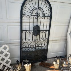 Large Decoration Iron Metal Decor Door 