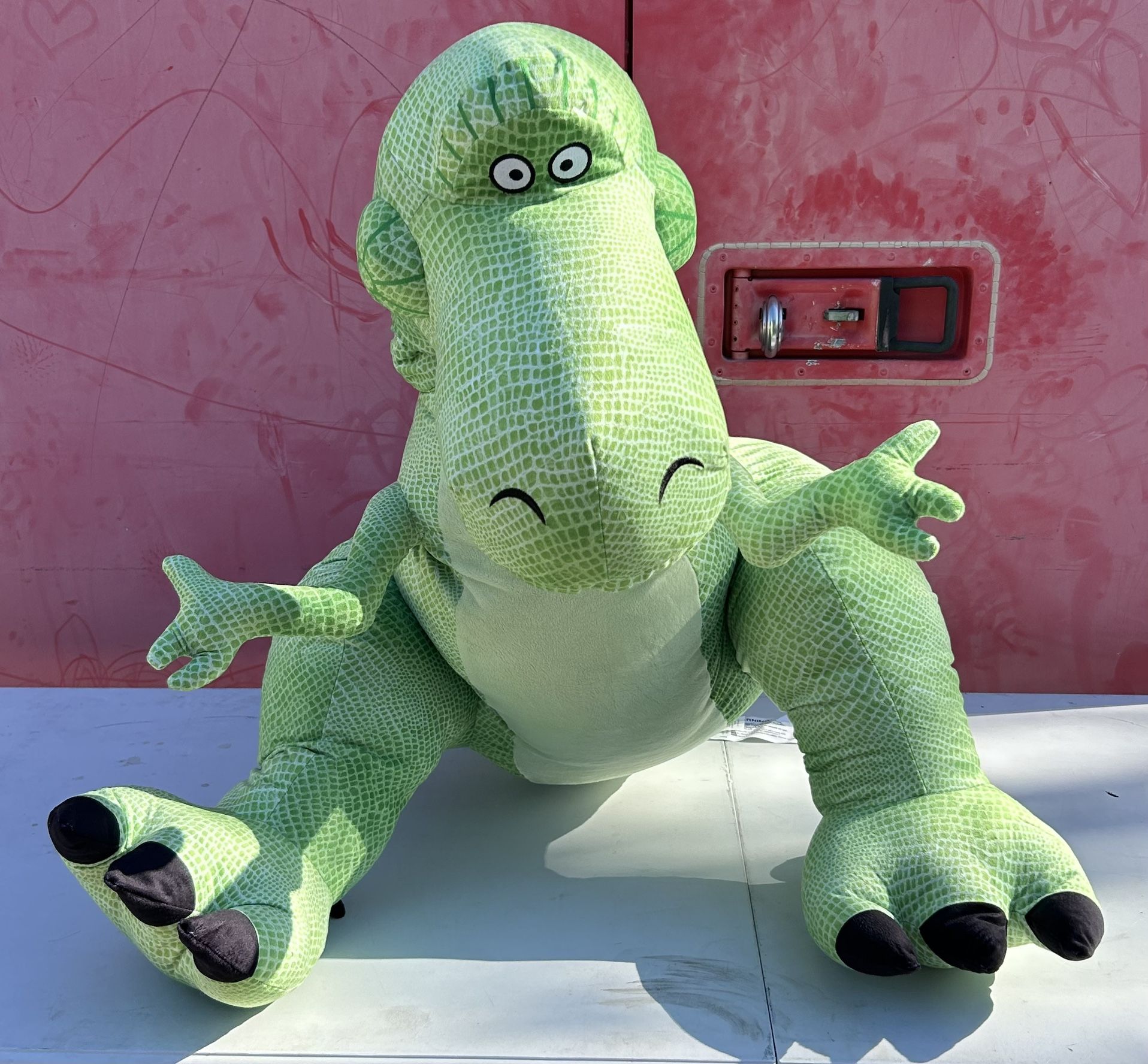 Disney Pixar Toy Story T Rex Dinosaur Plush Huge 3ft X 5ft