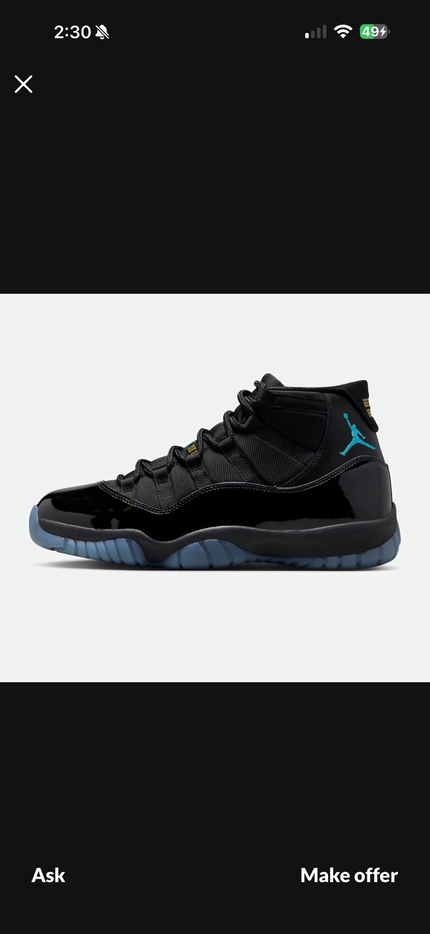 Air jordan Gammas retro 11s