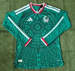 MEXICO PLAYER VERSION LONG SLEEVE JERSEYS