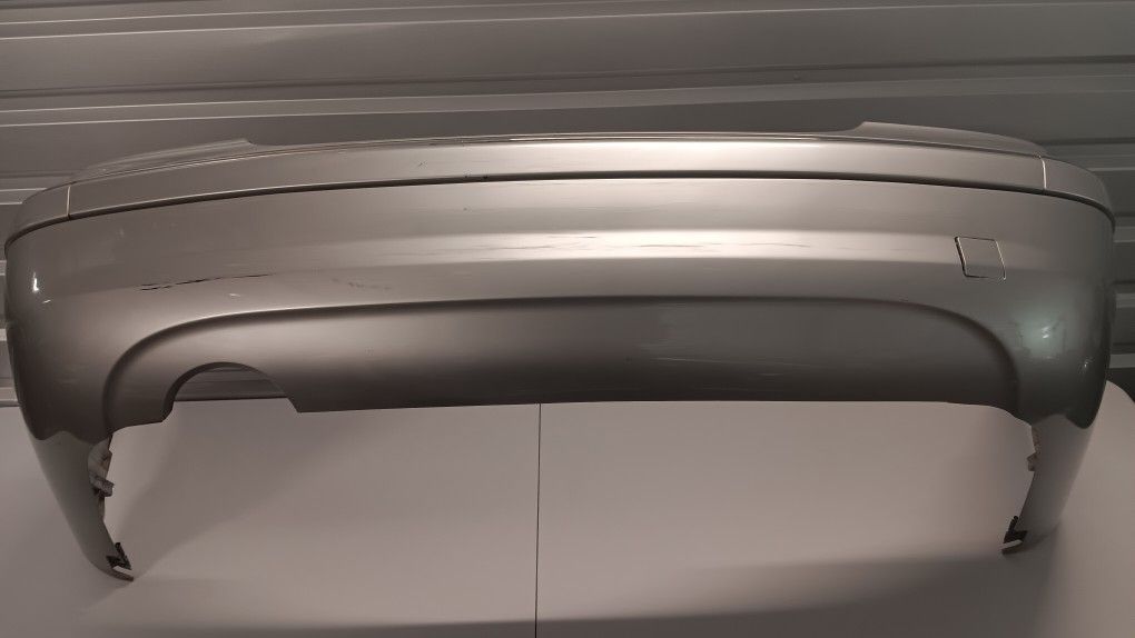 2003-2007 Mercedes-Benz W203 Rear Bumper Complete Assembly Silver OEM