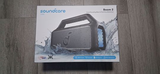 Soundcore Boom 2 by Anker, 80W Outdoor Bluetooth Speaker