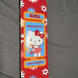 Hello Kitty 8.0” Skateboard Deck