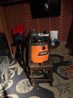 Ridgid vacuum  orange large