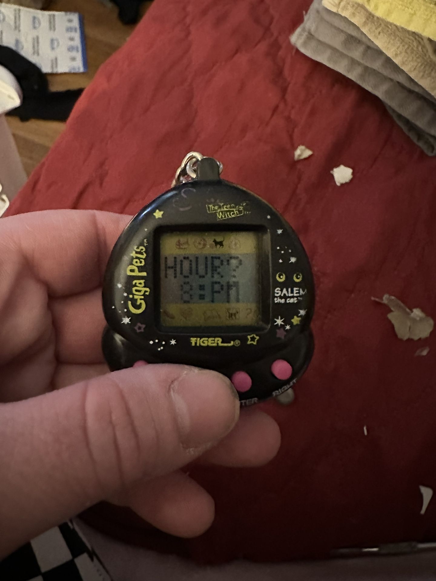 Rare vintage Gigapets Salem the cat from Sabrina the teenage witch TESTED