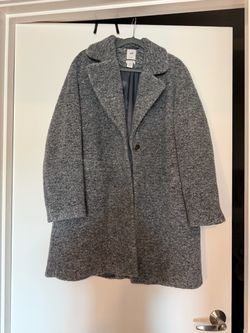 Wool blend H&M Overcoat - Size L