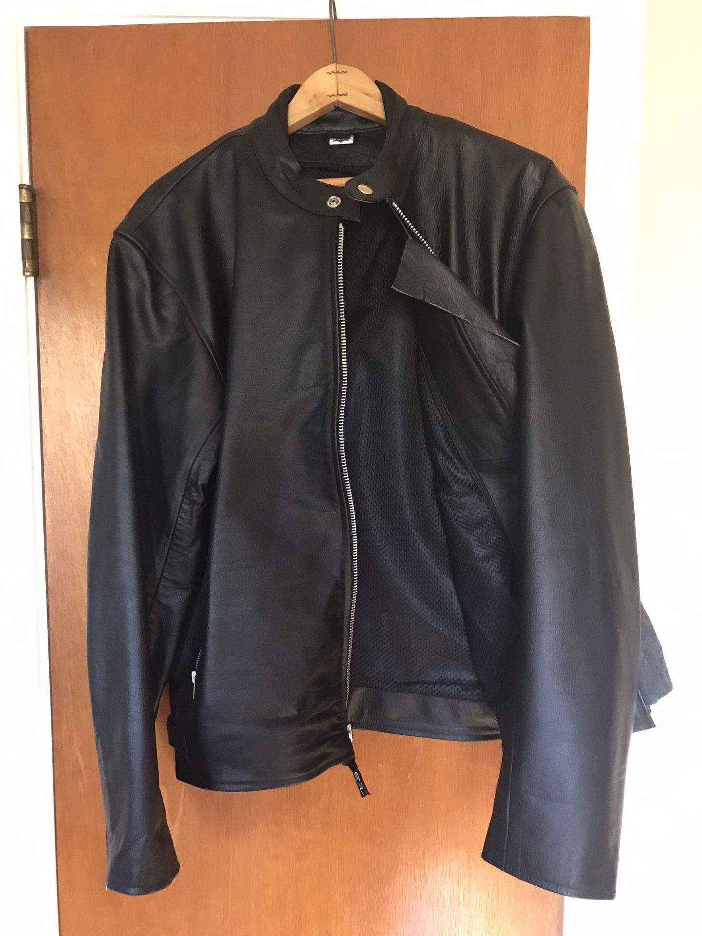 Leather jacket