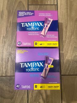 Tampax Radiant 2 x $15