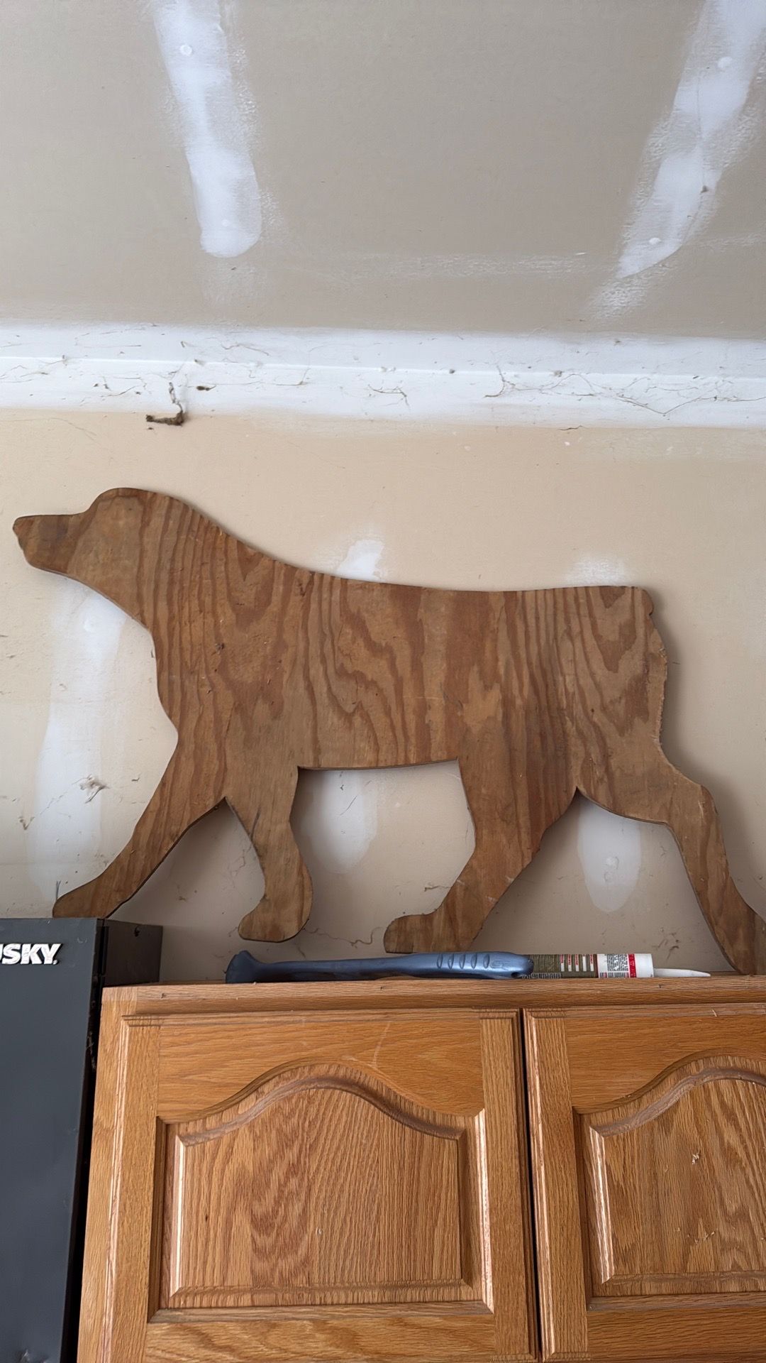 Wooden dog arts