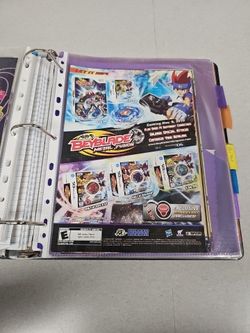 Beyblade Metal Fusion Nintendo Wii DS  Print Ad Vintage Art CA 2010