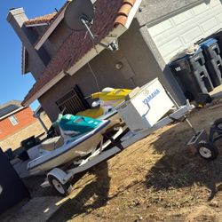 2 Seadoos With Trailer 