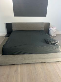 King bed and Bed Frame
