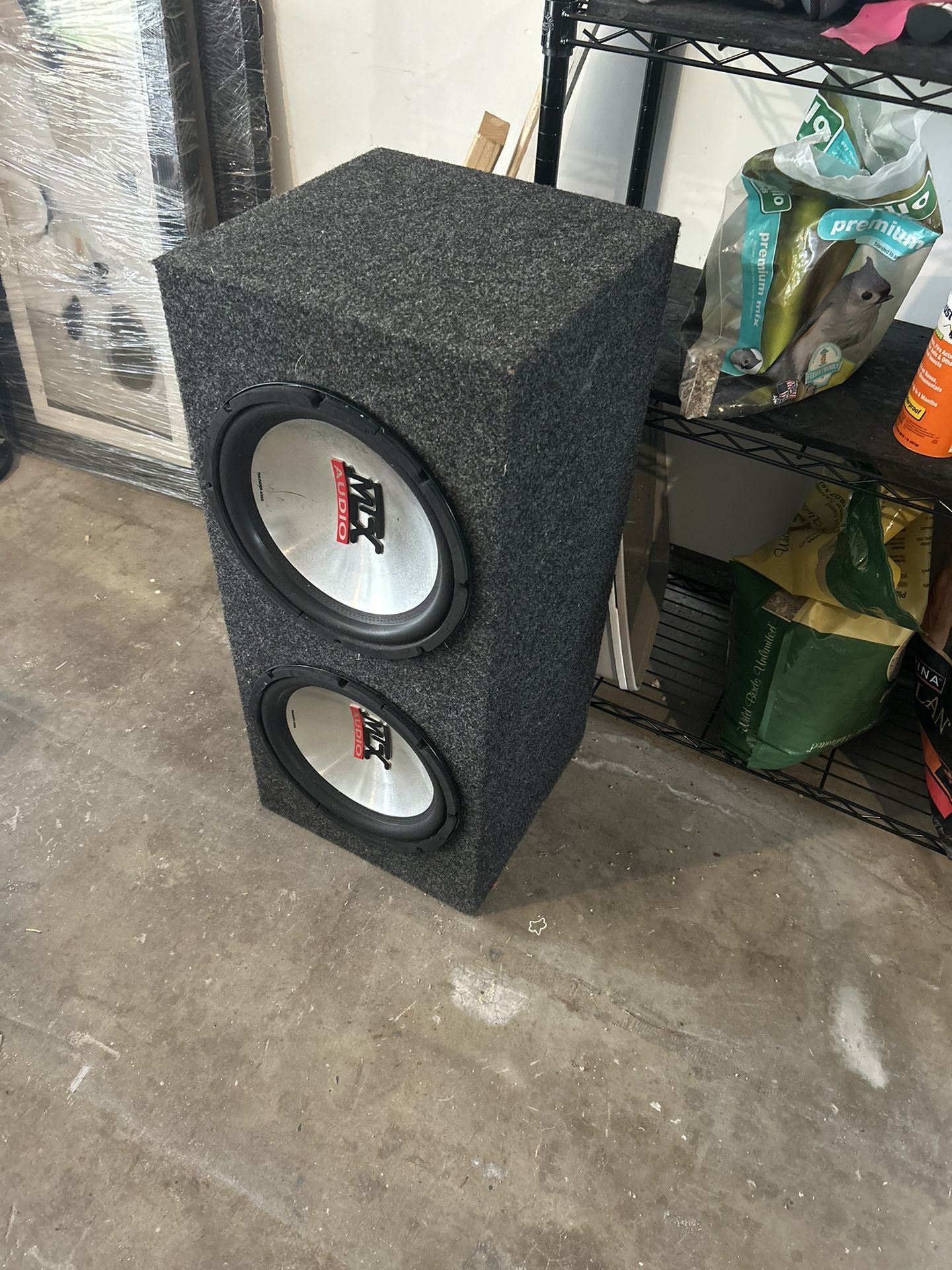12 Inch MTX Subs and Box