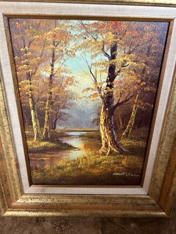 Home Interiors Oil Painting 