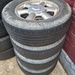 Trailblazer & Envoy 17 In Rims/tires (4)