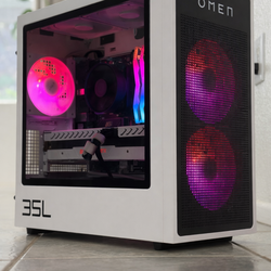 HP Omen 35L Gaming PC ~ Ryzen 5 8400F + RTX 3070 Ti 8GB