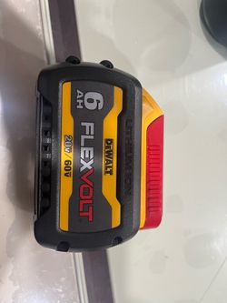 6.0 FlexVolt Dewalt Batter