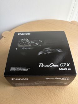 Canon PowerShot G7 X Mark III Black