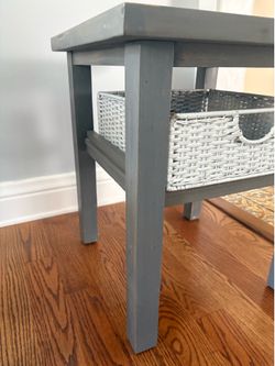 Two side tables
