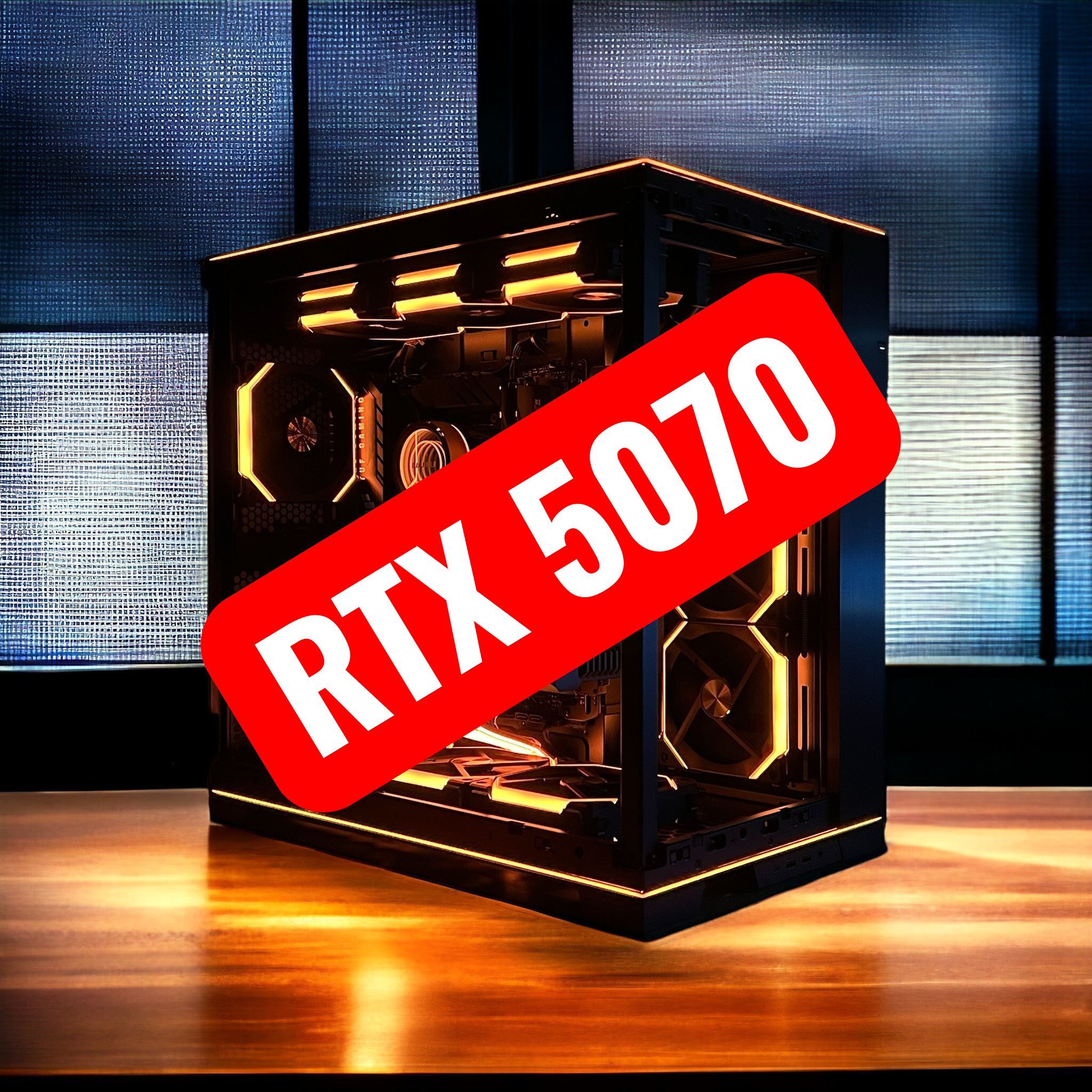 🦊 FOX 05 🦊 CUSTOM BUILD GAMING PC | PROFESSIONAL PC | DESKTOP | AMD RYZEN 7-7800X3D | NVIDIA RTX 5070 | 32 GB DDR5 RAM | 2 TB SSD | WIN 11