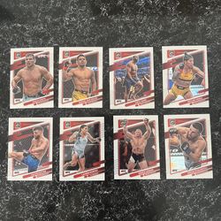 2022 Panini Donruss Optic UFC 8-Card lot