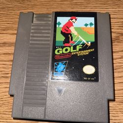 Nintendo Game: Golf