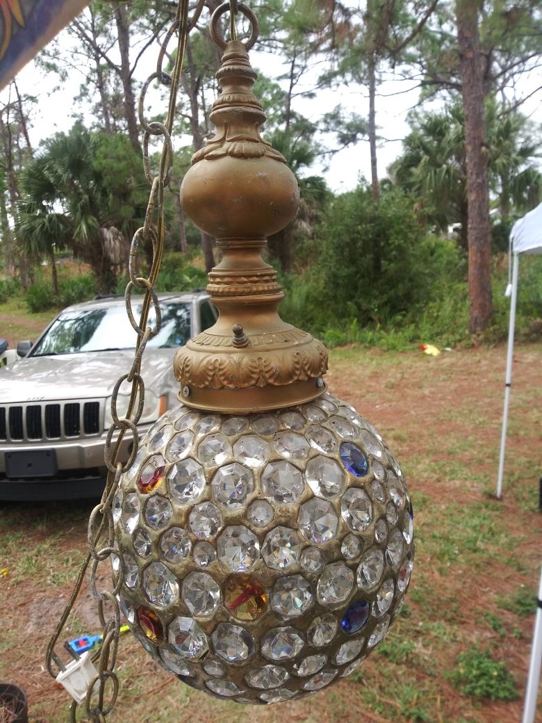 Vintage hanging lamp