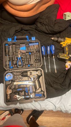 Tools and a pair of new balances