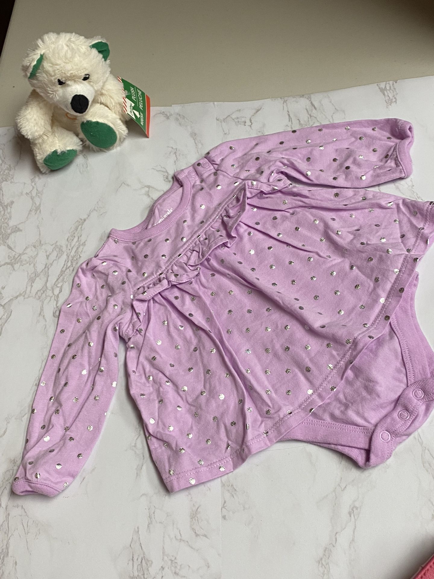 Garanimals baby Girl Long Sleeve Bodysuit size 6-9 months