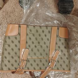 Tan B &D  Purse