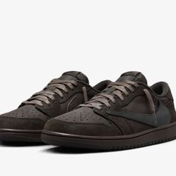 DS Nike Travis Scott Velvet Brown Sneakers Size 10 Brand New W/Box