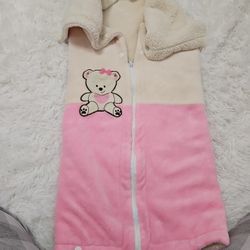 Zipper Babygirl Winter Blanket 