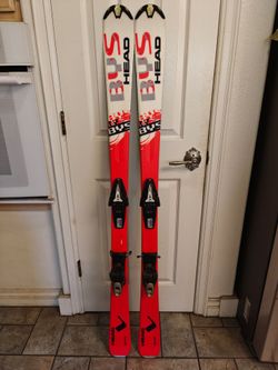 HEAD BYS Skis 150cm With Bindings Youth Ski Junior Skis