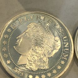 1  oz Pure .999 Genuine Silver Co