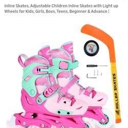 NEW ADJUSTABLE CHILDREN INLINE SKATES 