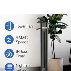 Lasko 48 Space-Saving Performance Tower Fan (T48339) for Sale in Whittier,  CA - OfferUp