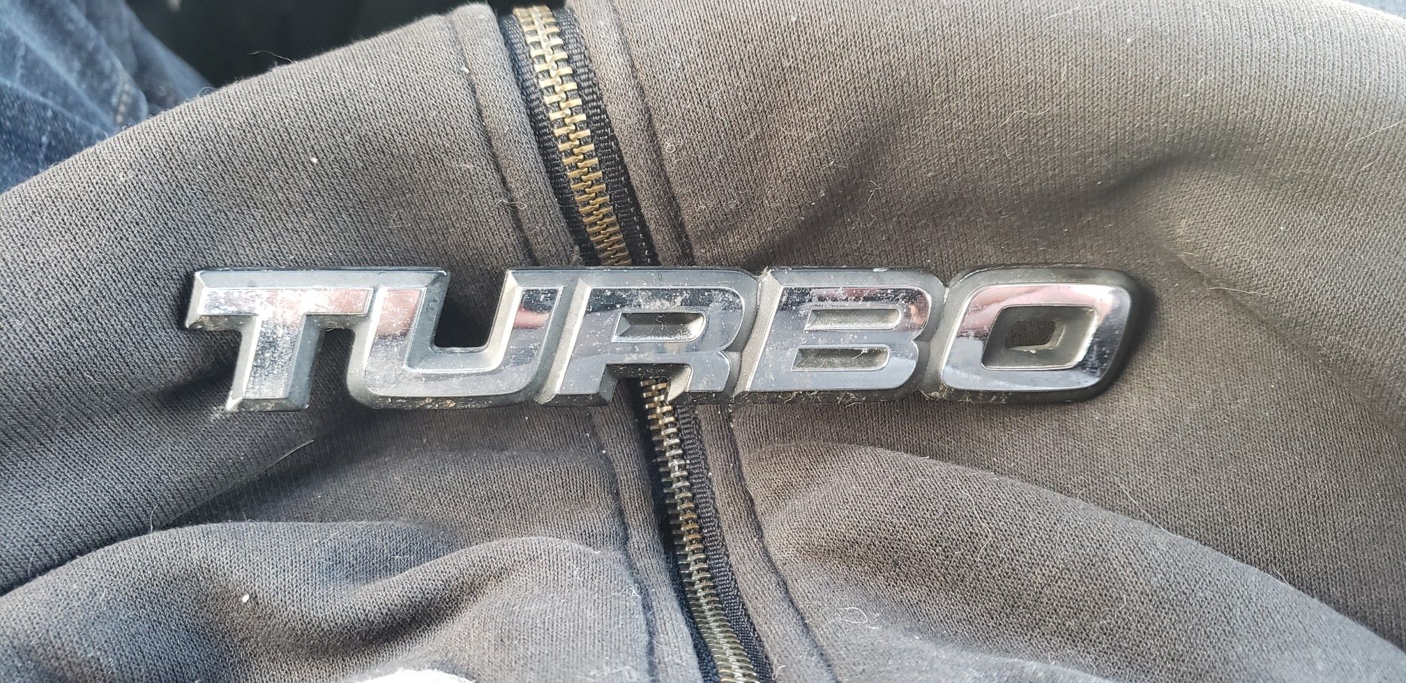 Turbo badge Chrysler Conquest, sh*tbox edition badge