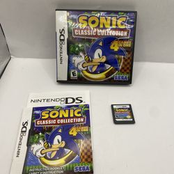 Sonic Classic Collection (Nintendo DS, 2010) CIB Complete TESTED