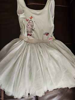 Tinker Bell Tutu Ballet Little Girl 
