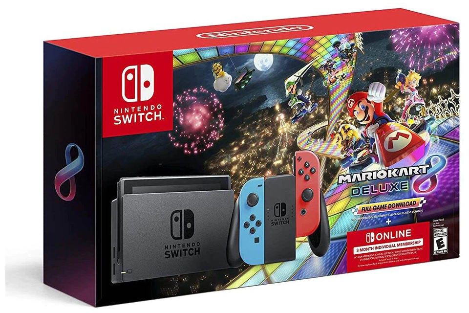 Nintendo Switch With Extra Games