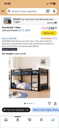 Bunk Beds