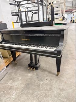 Mason and Hamlin Baby Grand Piano & Bench