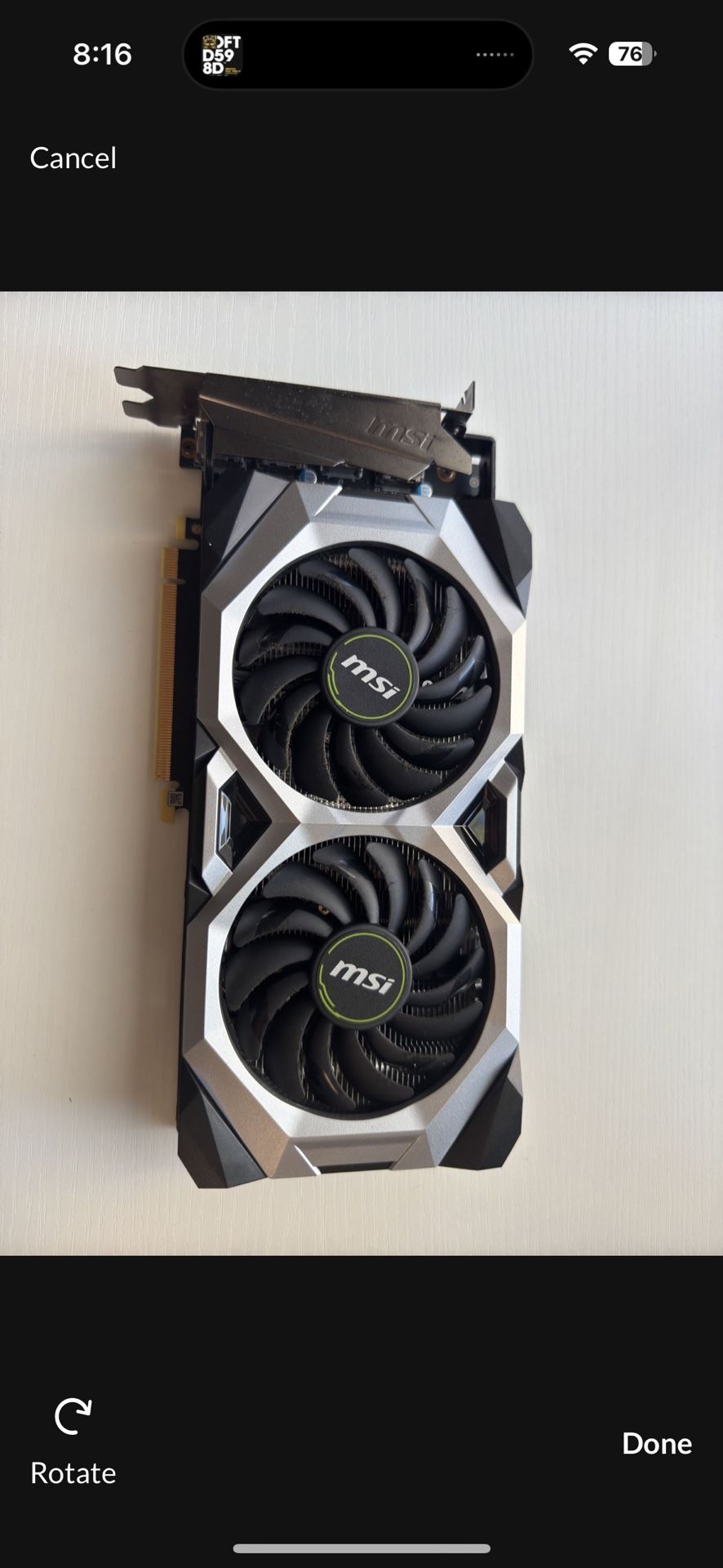 MSI GeForce RTX 2070 Super
