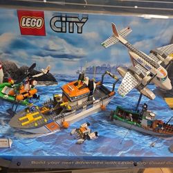 Lego City COAST Guard STORE Display 