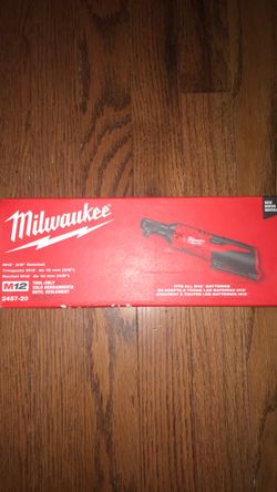 Milwaukee m12 3/8 Ratchet Tool olny $90 firm cash olny